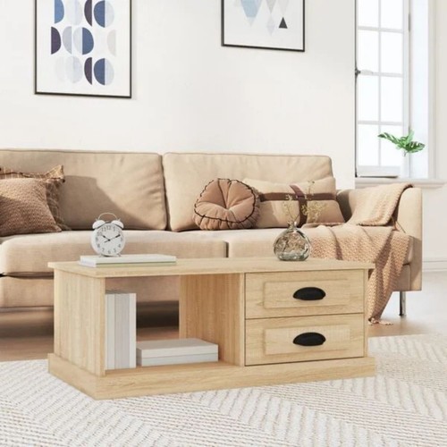 Wooden coffee table with - wooden,