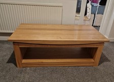 Solid Oak Coffee Table Large