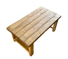 Rustic Solid Wood Coffee Table