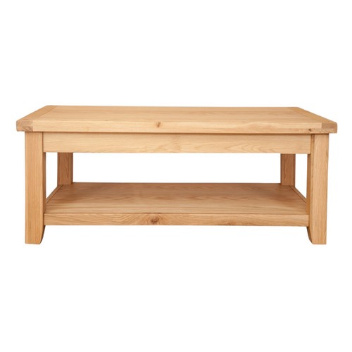 Coffee table solid oak - solid,