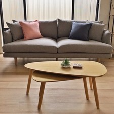 Oval coffee table Scandinavian