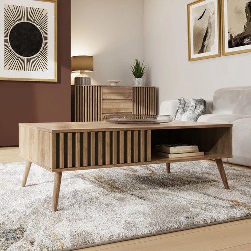 Rowan coffee table storage - table,