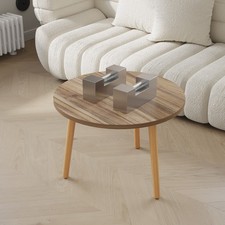 Oak Round MDF Top Board Coffee